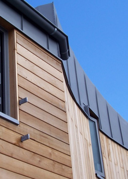 standing seam fascia system